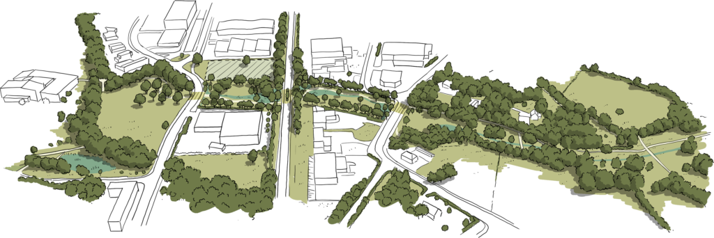 Boulevard Nature ZAC RIBAY-PAVILLON - ZB Paysages