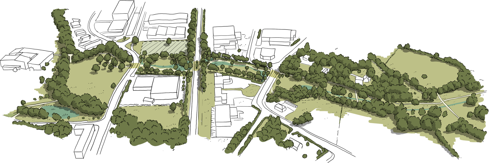 Boulevard Nature ZAC RIBAY-PAVILLON - ZB Paysages